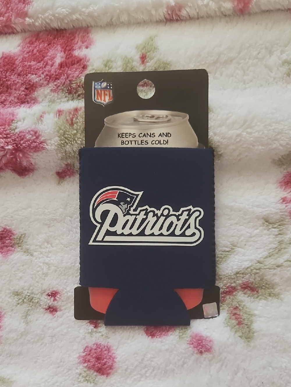 Official Patriots Can Cooler - Navy Blue - BUY BOSTON STUFF AND THIS IS FREE!!